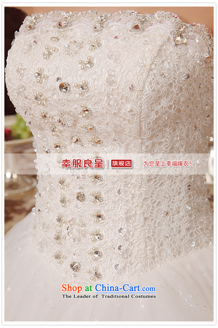 The privilege of serving-leung 2015 new Korean bridal fashion and chest to diamond wedding dress straps wedding dress XXXL white picture, prices, brand platters! The elections are supplied in the national character of distribution, so action, buy now enjoy more preferential! As soon as possible.