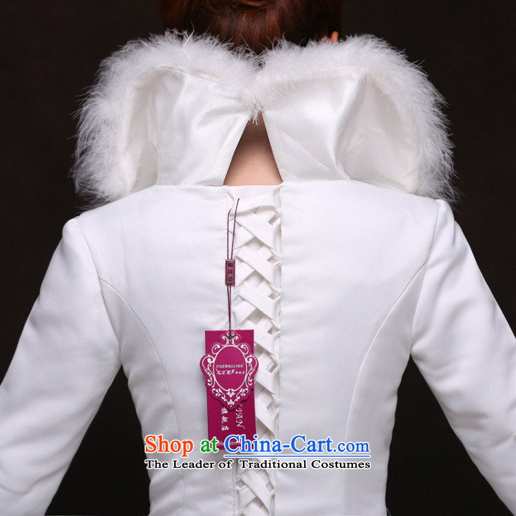 There is also optimized 8D to align the winter wedding dresses long-sleeved winter) folder cotton YFTK2085 White XL Photo, prices, brand platters! The elections are supplied in the national character of distribution, so action, buy now enjoy more preferential! As soon as possible.