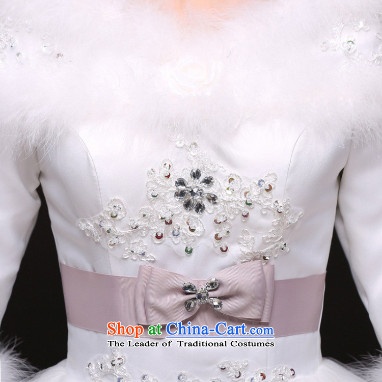 There is also a grand winter, optimize the word thick cotton plus long-sleeved shoulder wedding dresses YFTK2088 White XXL picture, prices, brand platters! The elections are supplied in the national character of distribution, so action, buy now enjoy more preferential! As soon as possible.