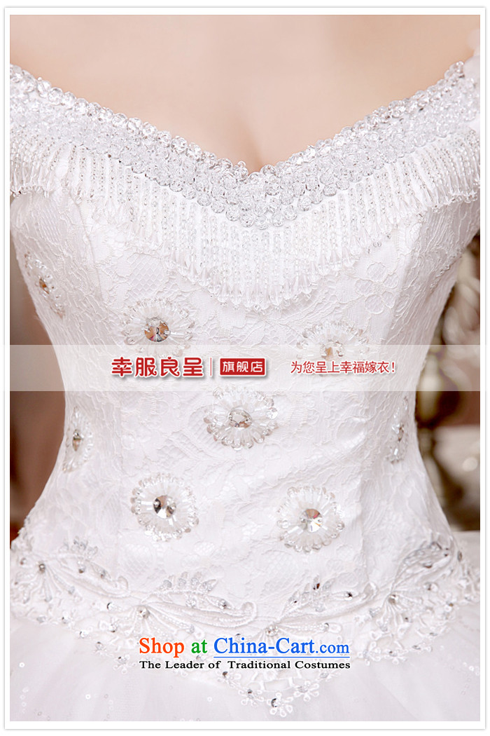 The privilege of serving-leung 2015 new Korean brides wedding dress V-Neck long to align the Sau San video thin wedding dress White XXL picture, prices, brand platters! The elections are supplied in the national character of distribution, so action, buy now enjoy more preferential! As soon as possible.