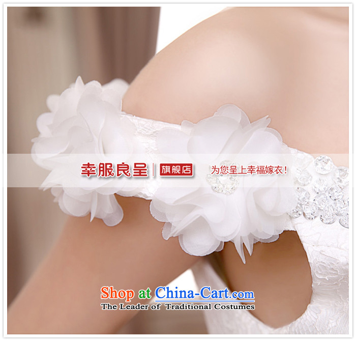 The privilege of serving-leung 2015 new Korean brides wedding dress V-Neck long to align the Sau San video thin wedding dress White XXL picture, prices, brand platters! The elections are supplied in the national character of distribution, so action, buy now enjoy more preferential! As soon as possible.
