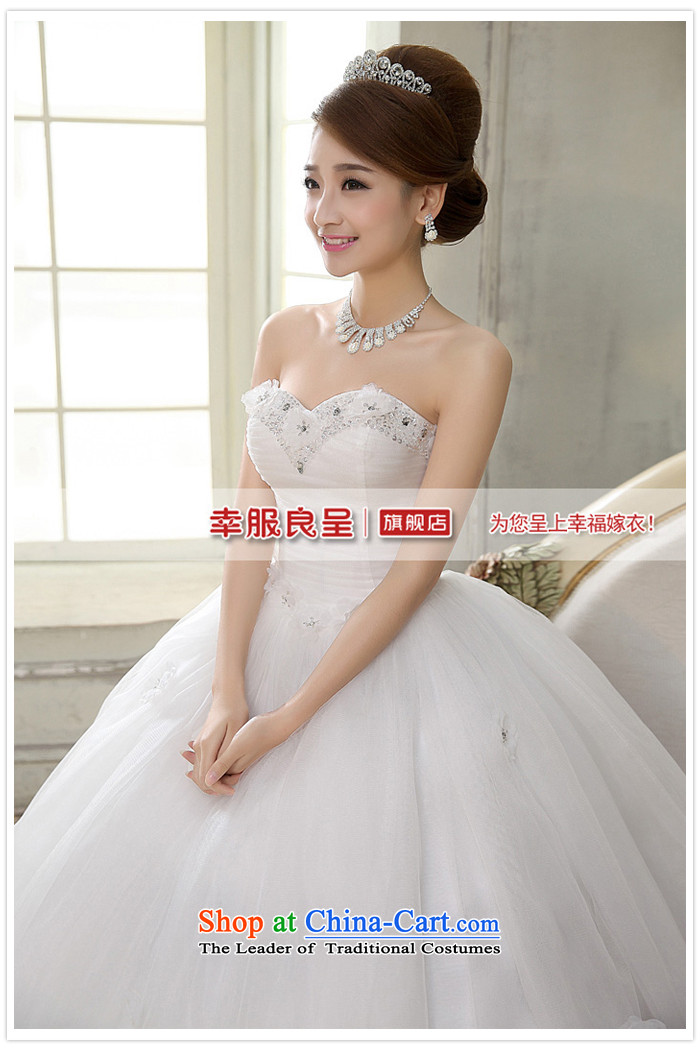 The privilege of serving-leung 2015 new Korean brides wedding dress and align to Princess chest stylish wedding dress dress white L picture, prices, brand platters! The elections are supplied in the national character of distribution, so action, buy now enjoy more preferential! As soon as possible.