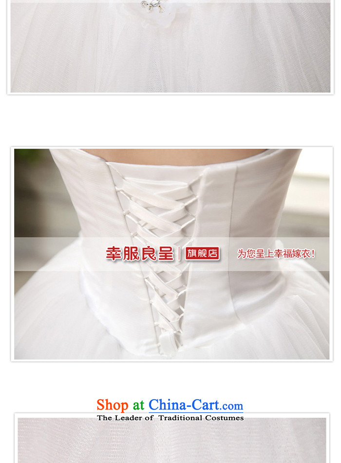 The privilege of serving-leung 2015 new Korean brides wedding dress and align to Princess chest stylish wedding dress dress white L picture, prices, brand platters! The elections are supplied in the national character of distribution, so action, buy now enjoy more preferential! As soon as possible.