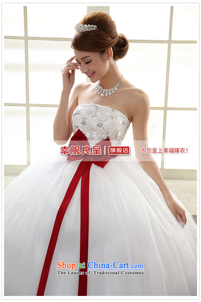 The privilege of serving-leung 2015 new bride Korean Top Loin of pregnant women with chest wedding dress code thick mm wedding dress 7XL white picture, prices, brand platters! The elections are supplied in the national character of distribution, so action, buy now enjoy more preferential! As soon as possible.
