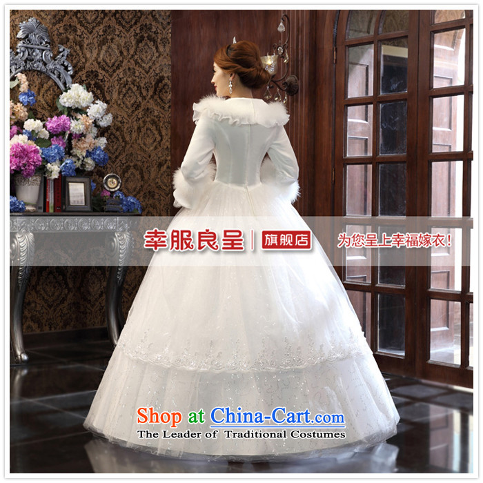 The privilege of serving-leung 2015 new bride winter wedding dress long-sleeved lace collar align graphics thin to White XXL pictures wedding dress, prices, brand platters! The elections are supplied in the national character of distribution, so action, buy now enjoy more preferential! As soon as possible.