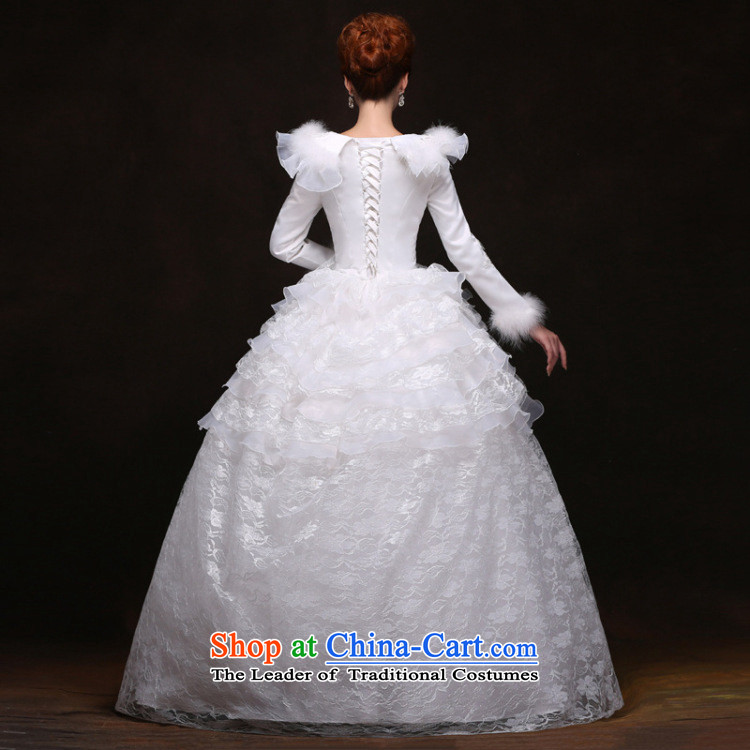 Yet, a winter clothing new wedding dresses and cotton waffle long-sleeved winter lace wedding YFTK1281 White M picture, prices, brand platters! The elections are supplied in the national character of distribution, so action, buy now enjoy more preferential! As soon as possible.