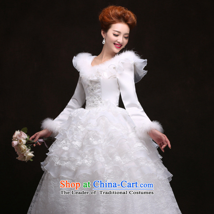 Yet, a winter clothing new wedding dresses and cotton waffle long-sleeved winter lace wedding YFTK1281 White M picture, prices, brand platters! The elections are supplied in the national character of distribution, so action, buy now enjoy more preferential! As soon as possible.