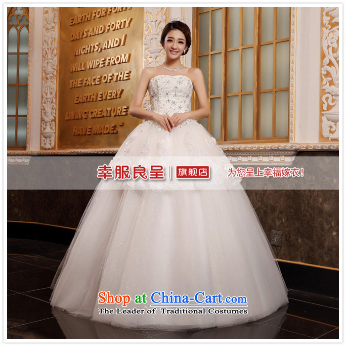 The privilege of serving-leung 2015 new bride Korean fashion lace wiping the chest to graphics thin wedding dress wedding dress White 4XL Photo, prices, brand platters! The elections are supplied in the national character of distribution, so action, buy now enjoy more preferential! As soon as possible.