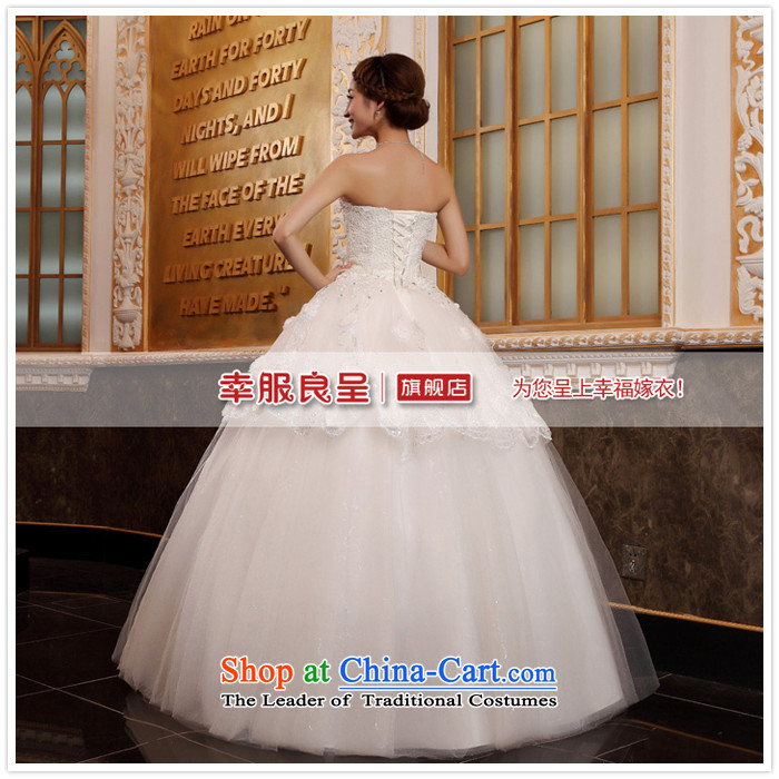The privilege of serving-leung 2015 new bride Korean fashion lace wiping the chest to graphics thin wedding dress wedding dress White 4XL Photo, prices, brand platters! The elections are supplied in the national character of distribution, so action, buy now enjoy more preferential! As soon as possible.