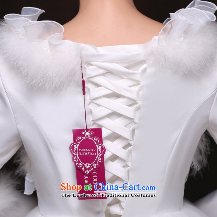 Yet, a new paragraph winter) Bride long-sleeved wedding thick warm winter clothing marriage wedding dress winter yy09108 pregnant women white L picture, prices, brand platters! The elections are supplied in the national character of distribution, so action, buy now enjoy more preferential! As soon as possible.