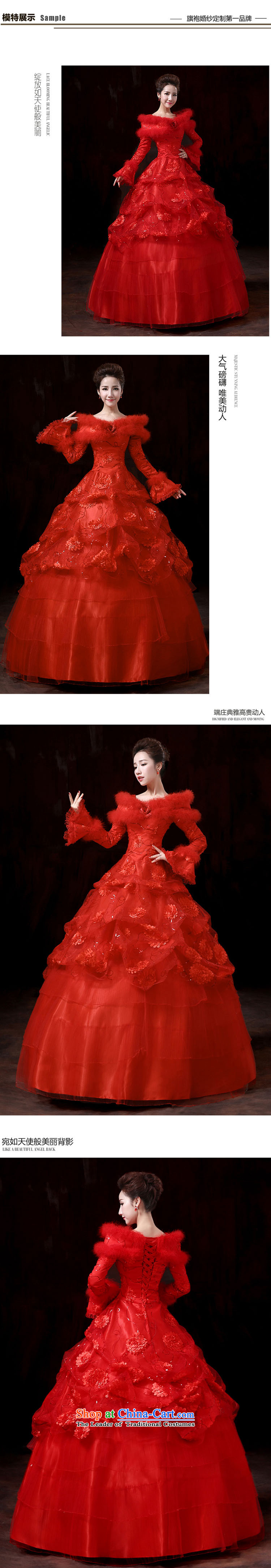 The new bride bo 2014 winter long-sleeved gross for thick integrated belt clip cotton wedding winter clothing red wedding marriages bows service S picture, prices, brand platters! The elections are supplied in the national character of distribution, so action, buy now enjoy more preferential! As soon as possible.