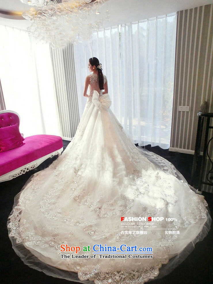 Pre-sale - wedding dresses Kyrgyz-american married new Korean arts 2015 version on the shoulders with tail HT7658 bride wedding tail XS picture, prices, brand platters! The elections are supplied in the national character of distribution, so action, buy now enjoy more preferential! As soon as possible.