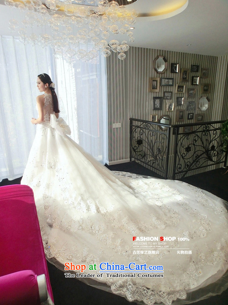 Pre-sale - wedding dresses Kyrgyz-american married new Korean arts 2015 version on the shoulders with tail HT7658 bride wedding tail XS picture, prices, brand platters! The elections are supplied in the national character of distribution, so action, buy now enjoy more preferential! As soon as possible.