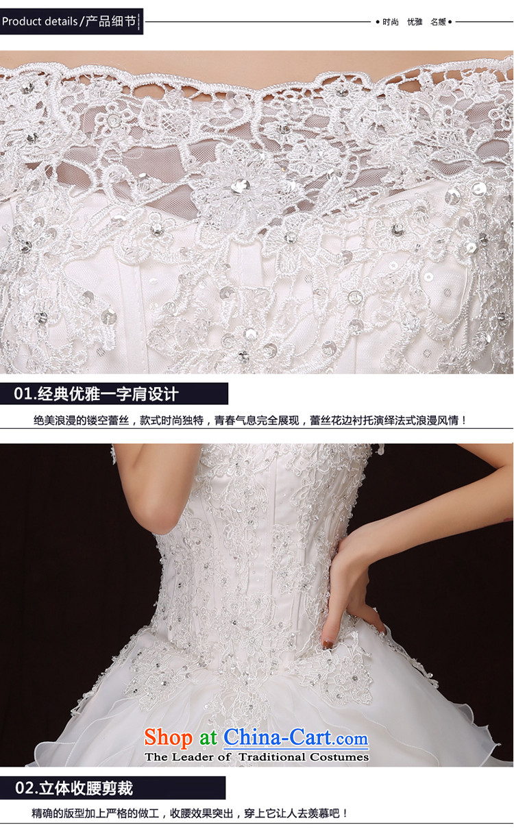 No new 2015 bride embroidered retro graphics word thin lace stereo flower shoulder bon bon princess skirt wedding white L 2 feet 1 waist Suzhou picture, prices, Ship Brand platters! The elections are supplied in the national character of distribution, so action, buy now enjoy more preferential! As soon as possible.