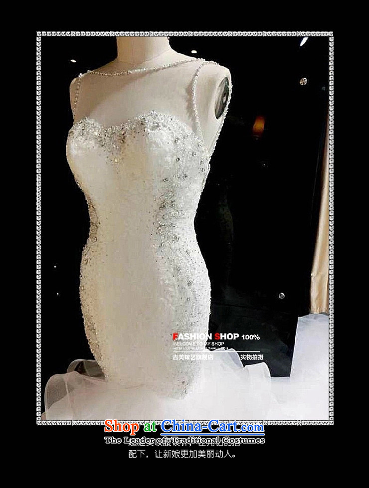 Pre-sale - wedding dresses Kyrgyz-american married arts new 2015 Antique Lace water drilling Sau San Princess crowsfoot long tail 7662 White XXL picture, prices, brand platters! The elections are supplied in the national character of distribution, so action, buy now enjoy more preferential! As soon as possible.