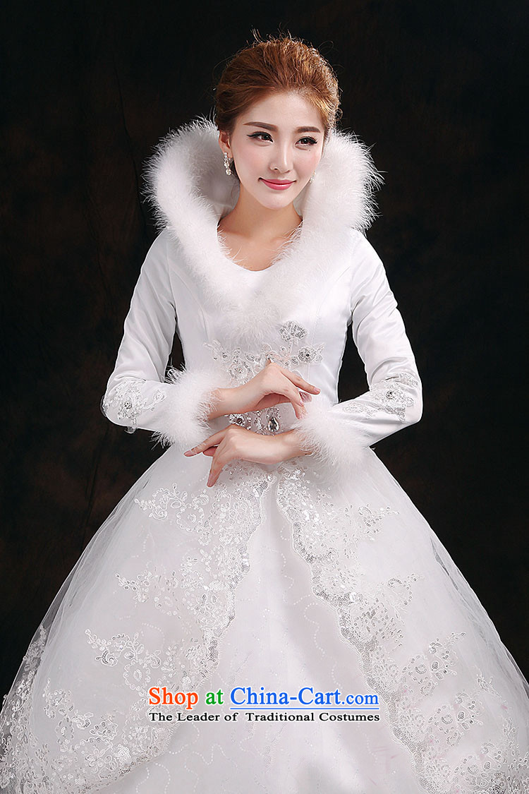 Yet, a 2014 winter to align the new Korean thick bon bon skirt long-sleeved plus cotton collar wedding winter YY2910 white L picture, prices, brand platters! The elections are supplied in the national character of distribution, so action, buy now enjoy more preferential! As soon as possible.