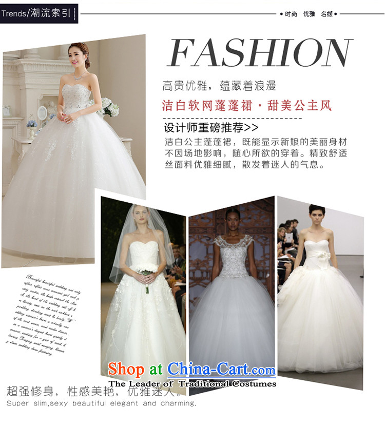 Embroidered bride spring and summer is the new modern Korean 2015 diamond wiping the breast height large waist to align graphics thin pregnant women bride wedding white picture, prices, XXXL brand platters! The elections are supplied in the national character of distribution, so action, buy now enjoy more preferential! As soon as possible.