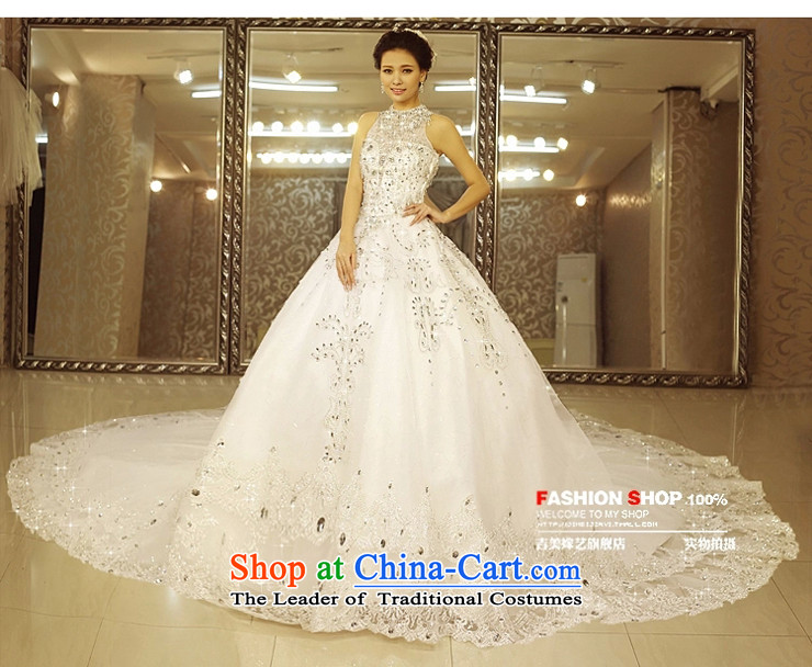 Kyrgyz-US married arts wedding dresses 2015 new Korean history hang crystal drill bon bon skirt tail 7683 bride wedding 2m tail XL Photo, prices, brand platters! The elections are supplied in the national character of distribution, so action, buy now enjoy more preferential! As soon as possible.
