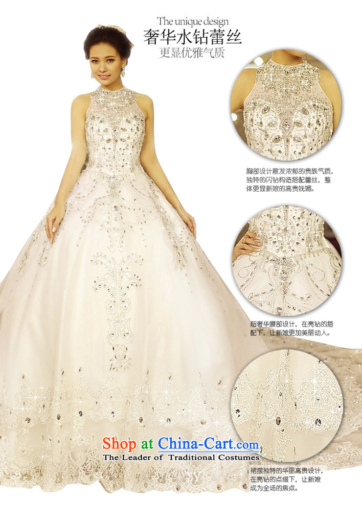 Kyrgyz-US married arts wedding dresses 2015 new Korean history hang crystal drill bon bon skirt tail 7683 bride wedding 2m tail XL Photo, prices, brand platters! The elections are supplied in the national character of distribution, so action, buy now enjoy more preferential! As soon as possible.