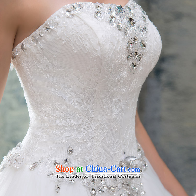 A Bride wedding dresses new 2015 winter clothing winter and toasting champagne bride chest wedding 929 S, a bride shopping on the Internet has been pressed.