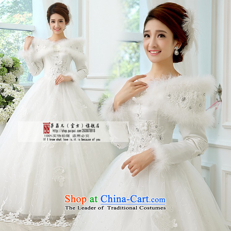Korean won warm long-sleeved princess version straps wedding dresses of the 2014 Winter winter, winter sweet strap XXXL wedding need to be made are not a replacement for a picture, prices, brand platters! The elections are supplied in the national character of distribution, so action, buy now enjoy more preferential! As soon as possible.