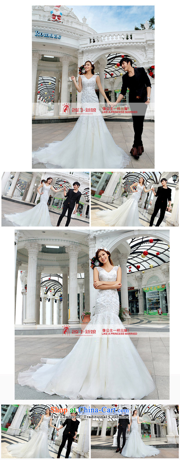 A wedding dresses sweet elegant princess tail wedding new 2015 crowsfoot shoulders wedding pictures, price A990 L, brand platters! The elections are supplied in the national character of distribution, so action, buy now enjoy more preferential! As soon as possible.