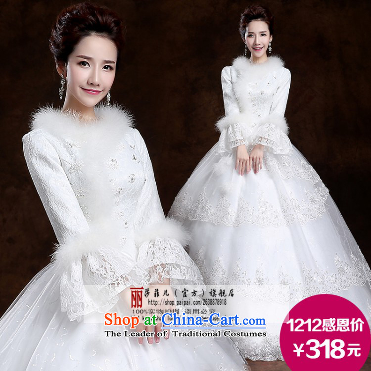 The 2014 winter to bind the new alignment with long-sleeved wedding dresses thick cotton plus a field shoulder wedding custom code XL package returning picture, prices, brand platters! The elections are supplied in the national character of distribution, so action, buy now enjoy more preferential! As soon as possible.