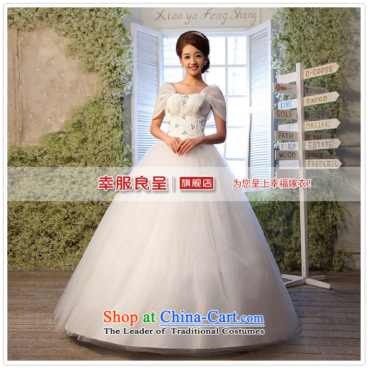The privilege of serving-leung 2015 new packages and chest Korean shoulder bride video thin wedding dress larger thick mm wedding dress White 4XL Photo, prices, brand platters! The elections are supplied in the national character of distribution, so action, buy now enjoy more preferential! As soon as possible.
