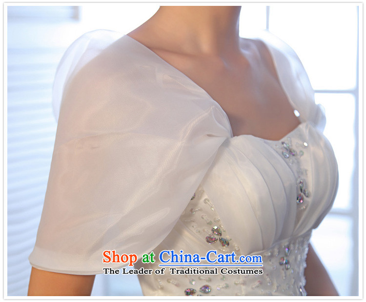 The privilege of serving-leung 2015 new packages and chest Korean shoulder bride video thin wedding dress larger thick mm wedding dress White 4XL Photo, prices, brand platters! The elections are supplied in the national character of distribution, so action, buy now enjoy more preferential! As soon as possible.