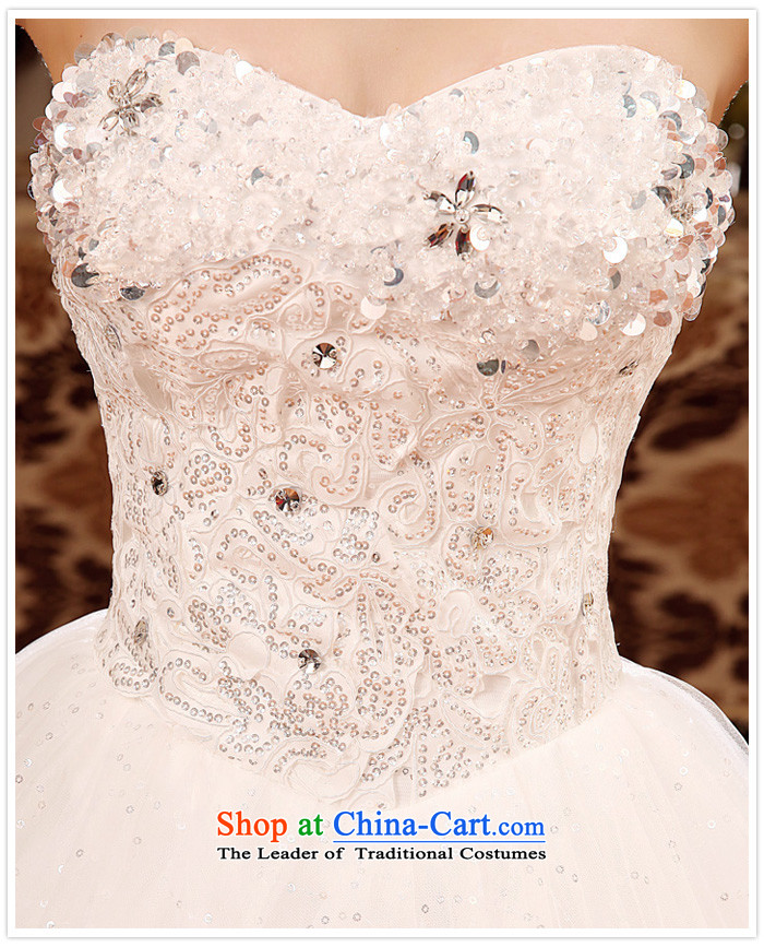 The privilege of serving-leung 2015 New Princess Bride stylish Korean wedding dress and chest to bon bon skirt White XXL pictures wedding, prices, brand platters! The elections are supplied in the national character of distribution, so action, buy now enjoy more preferential! As soon as possible.
