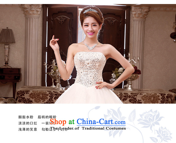 The privilege of serving-leung 2015 new bride wedding dress Korean Princess Mary Magdalene Chest straps to stylish wedding dress White XXL picture, prices, brand platters! The elections are supplied in the national character of distribution, so action, buy now enjoy more preferential! As soon as possible.
