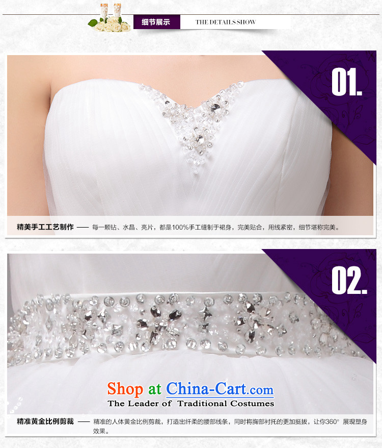 The Korean version of the Top Loin mslover video thin pregnant women wedding flower Princess Bride lace wedding diamond wiping the chest to bind with wedding HS131002 rice white XS( waist 1 foot 9) Picture, prices, brand platters! The elections are supplied in the national character of distribution, so action, buy now enjoy more preferential! As soon as possible.