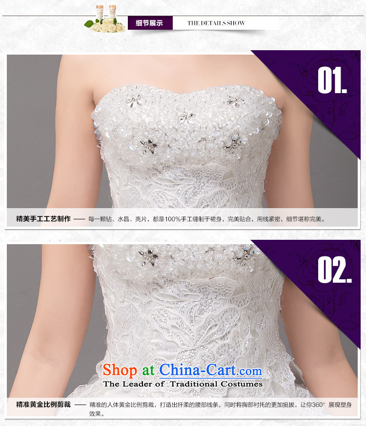  The Korean version of the temperament video mslover thin lace crystal Princess Bride anointed chest straps to bride wedding HS131011 rice white L two 2 pictures waistline, prices, brand platters! The elections are supplied in the national character of distribution, so action, buy now enjoy more preferential! As soon as possible.