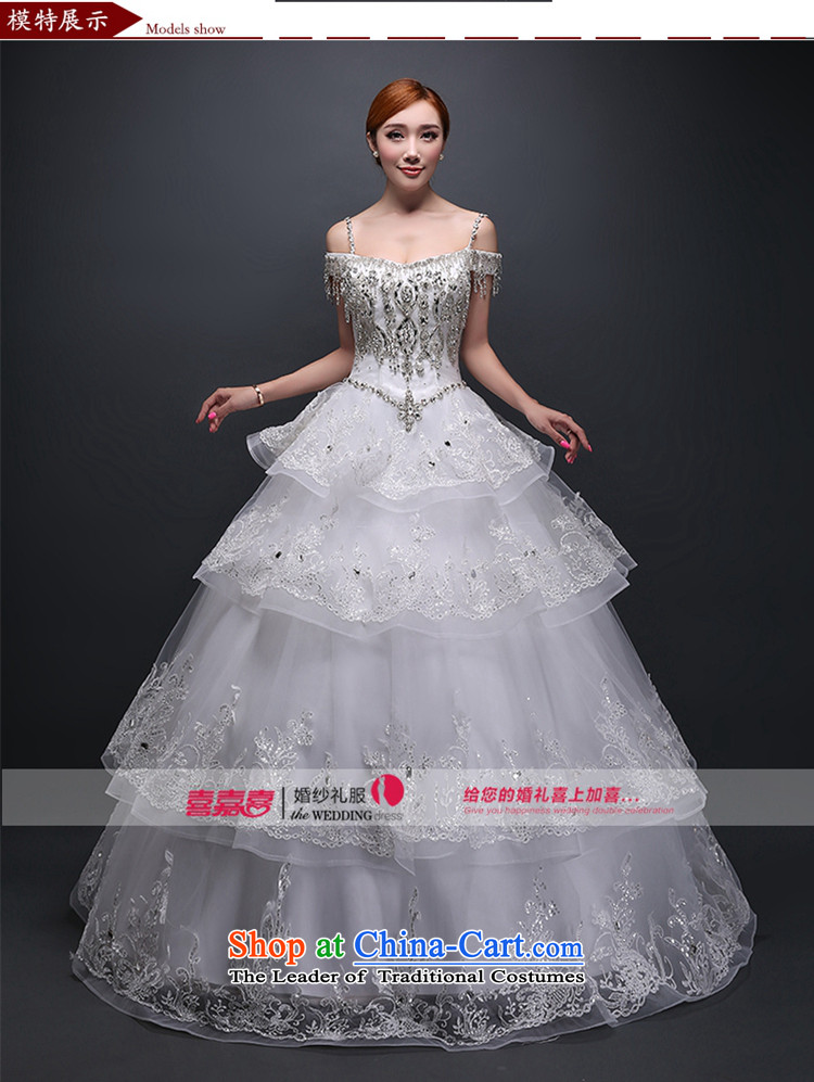 Hei Kaki wedding dresses new 2015 autumn and winter field shoulder to shoulder strap white align bride wedding ivory M picture, prices, brand platters! The elections are supplied in the national character of distribution, so action, buy now enjoy more preferential! As soon as possible.