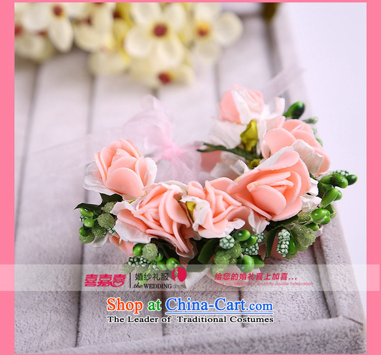 Hei Kaki 2015 new bride Head Ornaments Korean small fresh flower leis and wrist spent two piece TH01 champagne color codes are pictures, prices, brand platters! The elections are supplied in the national character of distribution, so action, buy now enjoy more preferential! As soon as possible.