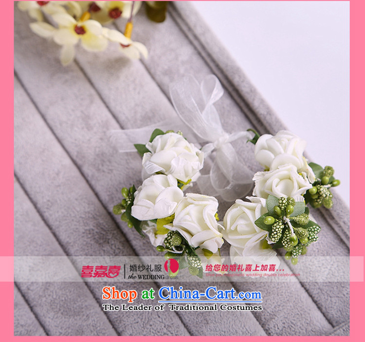 Hei Kaki 2015 new bride Head Ornaments Korean small fresh flower leis and wrist spent two piece TH01 champagne color codes are pictures, prices, brand platters! The elections are supplied in the national character of distribution, so action, buy now enjoy more preferential! As soon as possible.