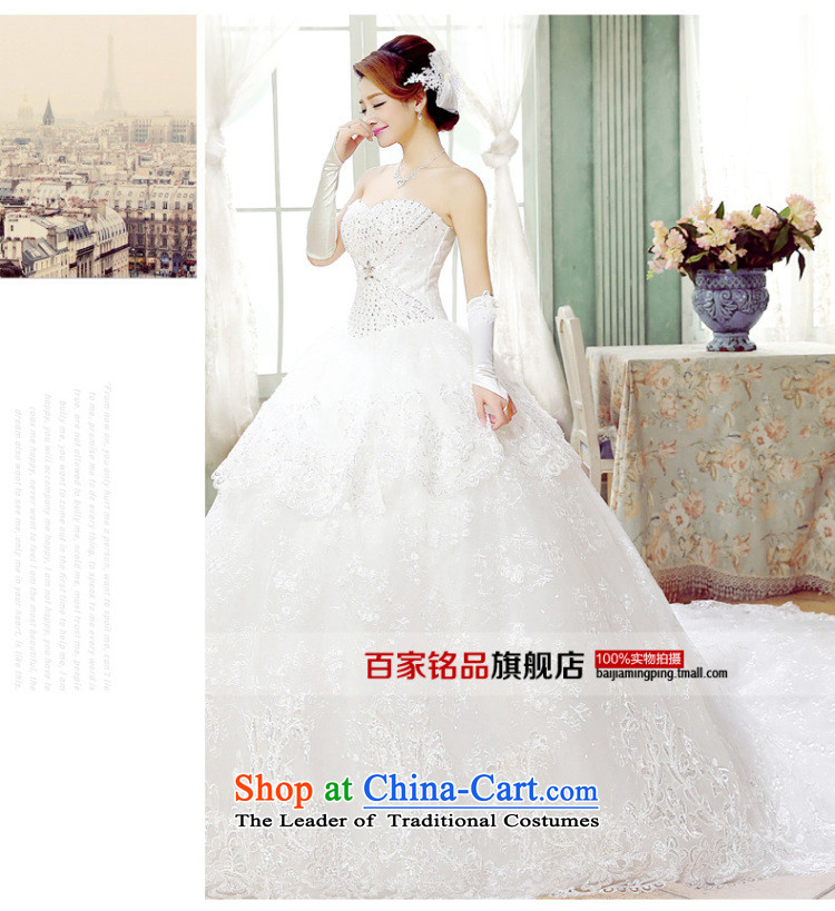 The smearing wedding winter 2015 Spring new stylish lace diamond wiping the chest straps deluxe long tail Sau San marriages wedding winter) White XXXL needed 5-7 day shipping pictures done, prices, brand platters! The elections are supplied in the national character of distribution, so action, buy now enjoy more preferential! As soon as possible.