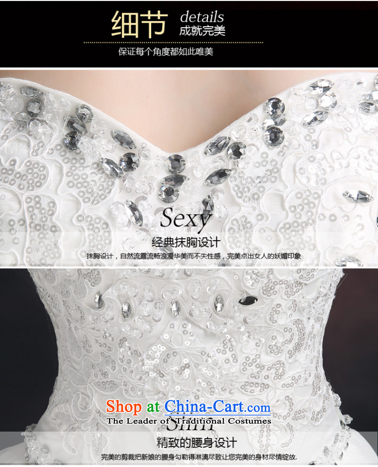 Beverly Ting wedding dresses 2015 new marriages stylish Korean bridal suite and chest video thin large Sau San straps to align the white L picture, prices, brand platters! The elections are supplied in the national character of distribution, so action, buy now enjoy more preferential! As soon as possible.