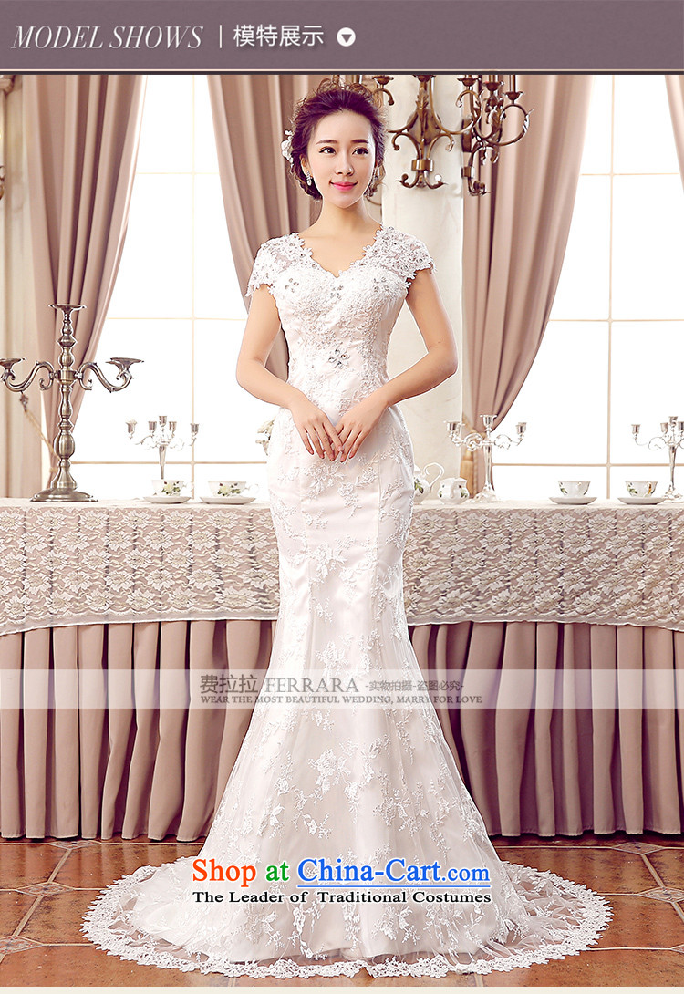 Ferrara Korean style wedding dress tail wedding dress wedding winter bride crowsfoot wedding female 2015 wedding new strap wedding XL(2 trailing foot 2) Picture, prices, brand platters! The elections are supplied in the national character of distribution, so action, buy now enjoy more preferential! As soon as possible.