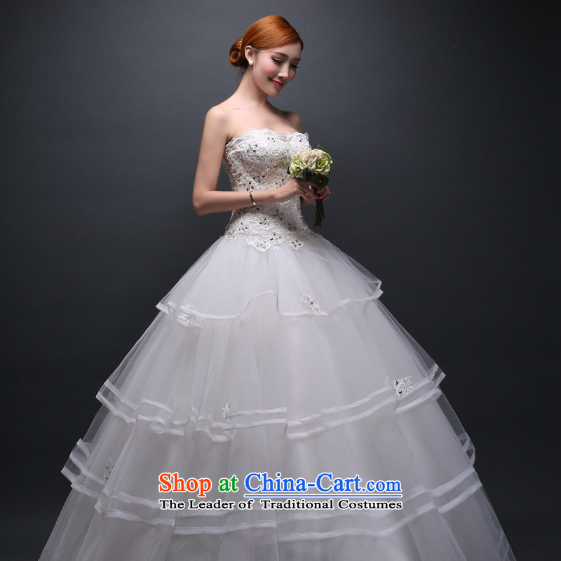 Hei Kaki wedding dresses new 2015 autumn and winter Princess Bride anointed chest stylish align to bind with wedding ivory S, Hei Kaki shopping on the Internet has been pressed.