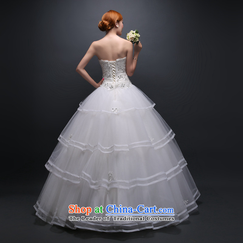 Hei Kaki wedding dresses new 2015 autumn and winter Princess Bride anointed chest stylish align to bind with wedding ivory S, Hei Kaki shopping on the Internet has been pressed.