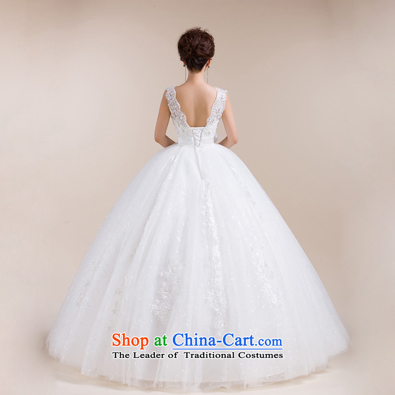 The end of the light (QM) Bride wedding dresses and stylish wedding Top Loin of pregnant women to align the CTX HS1020 retro- white , light at the end of shopping on the Internet has been pressed.