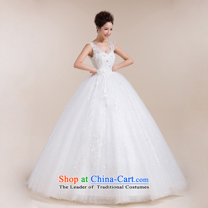 The end of the light (QM) Bride wedding dresses and stylish wedding Top Loin of pregnant women to align the CTX HS1020 retro- white , light at the end of shopping on the Internet has been pressed.