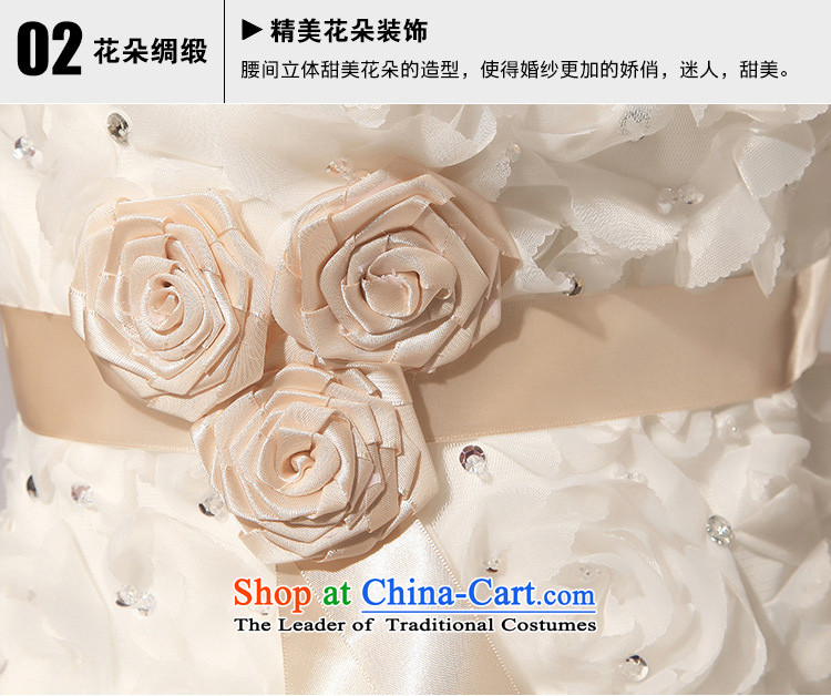 The end of the light (QM) Bride anointed Chest Flower wedding knee sister bridesmaid small dress short skirt CTX LF112 m White XL Photo, prices, brand platters! The elections are supplied in the national character of distribution, so action, buy now enjoy more preferential! As soon as possible.