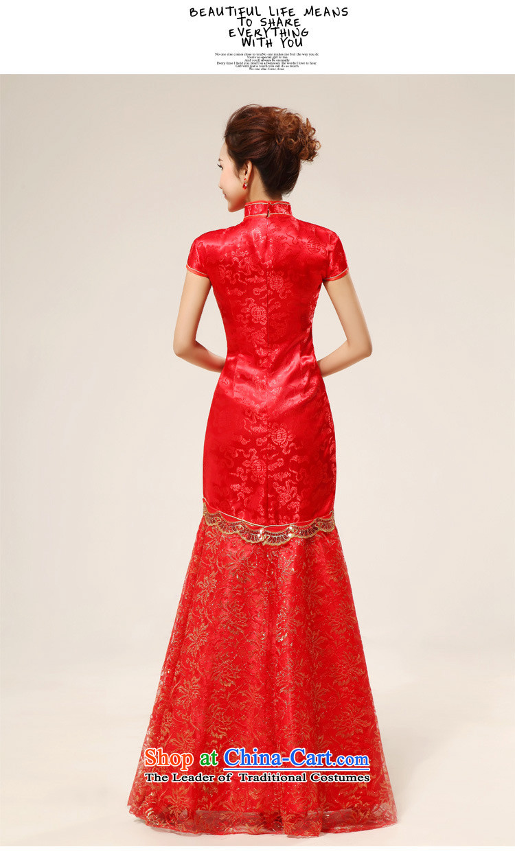 The end of the light (QM) Bride qipao qipao retro long marriage seamless Gold Phoenix cheongsam CTX RED M picture, prices, brand platters! The elections are supplied in the national character of distribution, so action, buy now enjoy more preferential! As soon as possible.