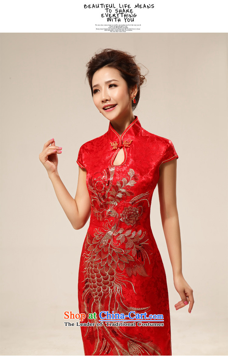 The end of the light (QM) sexy Chinese style qipao bride retro married improved qipao CTX QP63 Red Red M picture, prices, brand platters! The elections are supplied in the national character of distribution, so action, buy now enjoy more preferential! As soon as possible.