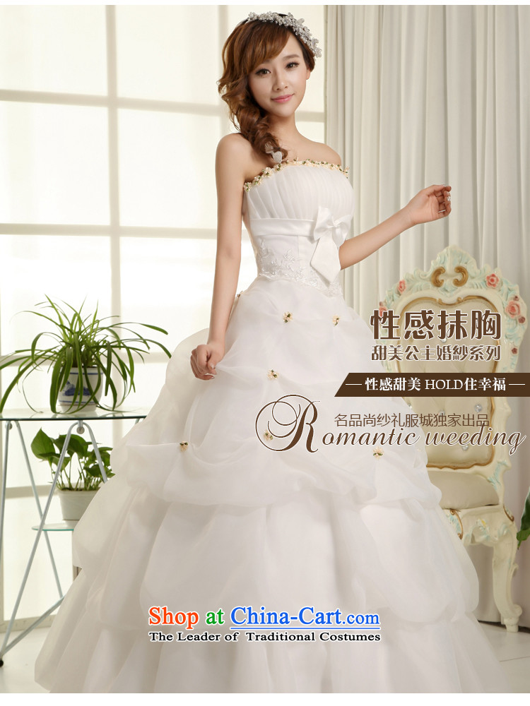 Yong-yeon and 2015 New wedding dresses wedding marriages wedding white Korean anointed chest to Princess van wedding now upgrade straps, m white streaks in the strap S picture, prices, brand platters! The elections are supplied in the national character of distribution, so action, buy now enjoy more preferential! As soon as possible.