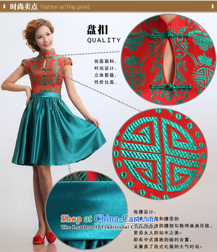 The end of the light (QM) short of qipao improved summer marriages wedding dresses qipao CTX RED M picture, prices, brand platters! The elections are supplied in the national character of distribution, so action, buy now enjoy more preferential! As soon as possible.
