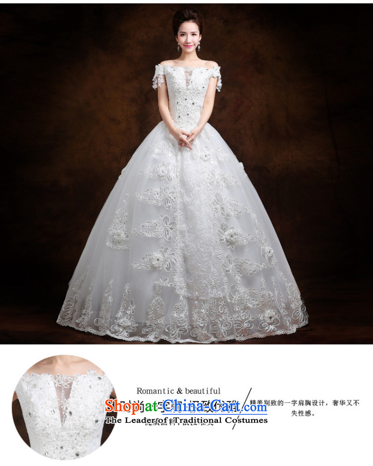 The Republika Srpska divas autumn 2015 new stylish wedding Korean word to align the shoulder bon bon skirt wedding large Sau San pregnant women video thin wedding private custom wedding white gloves) picture to M, prices, brand platters! The elections are supplied in the national character of distribution, so action, buy now enjoy more preferential! As soon as possible.
