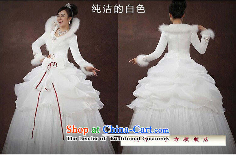 Naoji a 2014 new bride wedding dresses Korean straps winter wedding long-sleeved sweet plus cotton wedding js3189 white S picture, prices, brand platters! The elections are supplied in the national character of distribution, so action, buy now enjoy more preferential! As soon as possible.
